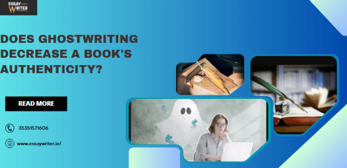 ghostwriting decrease a book's